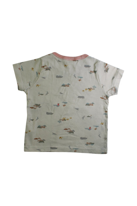 A Multicolour Short Sleeve Tops from Petit Bateau in size 3T for boy. (Back View)