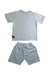 A Blue Pants Sets from The Little White Company in size 18-24M for boy. (Back View)