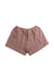 A Brown Shorts from Petit Bateau in size 3T for boy. (Back View)
