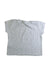 A Grey Short Sleeve Tops from The Little White Company in size 2T for girl. (Back View)