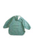 A Green Bibs from Konges Sløjd in size 12-18M for girl. (Front View)