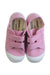 A Pink Sneakers from Victoria in size 4T for girl. (Back View)