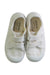 A White Sneakers from Victoria in size 4T for neutral. (Back View)