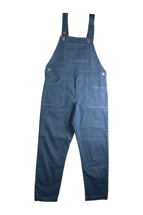 A Blue Long Overalls from Bonpoint in size 8Y for girl. (Front View)