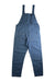 A Blue Long Overalls from Bonpoint in size 8Y for girl. (Back View)