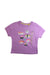 A Purple Short Sleeve T Shirts from Boden in size 5T for girl. (Front View)