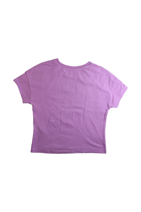 A Purple Short Sleeve T Shirts from Boden in size 5T for girl. (Back View)