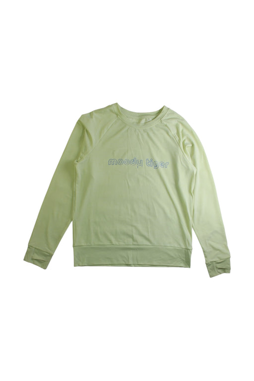 A Green Active Tops from Moody Tiger in size 7Y for girl. (Front View)