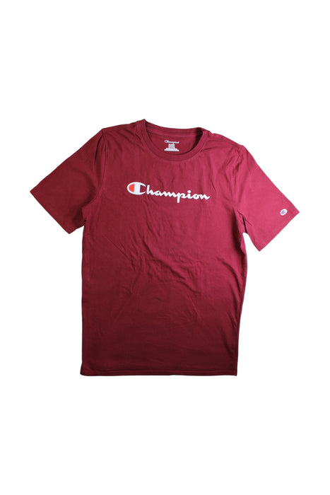 A Red Long Sleeve T Shirts from Champion in size 14Y for neutral. (Front View)