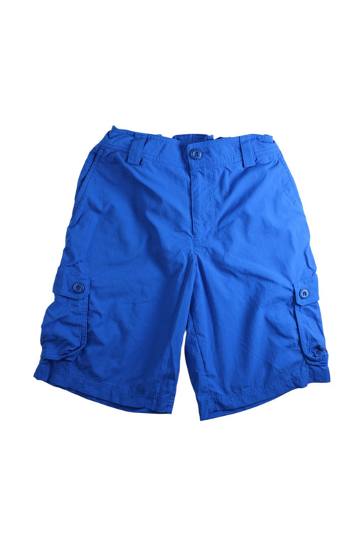 A Blue Shorts from Under Armour in size 14Y for girl. (Front View)