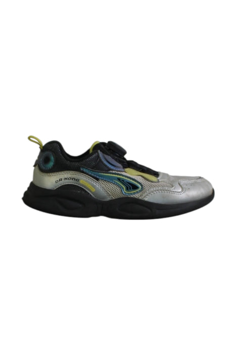 A Multicolour Sneakers from Dr. Kong in size 7Y for boy. (Front View)