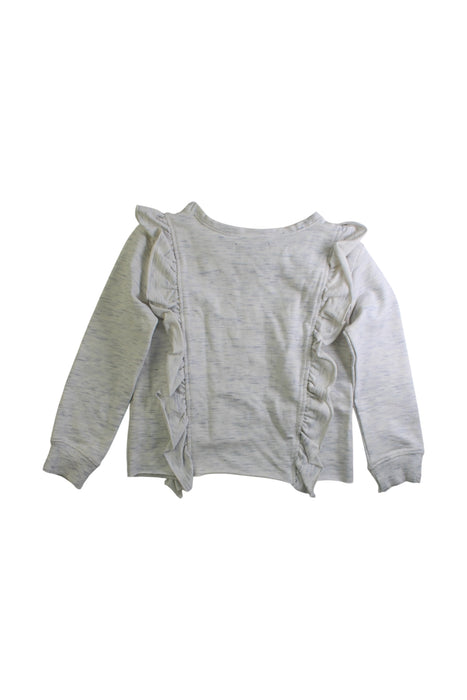 A Grey Long Sleeve Tops from Joe's Jeans in size 4T for girl. (Back View)