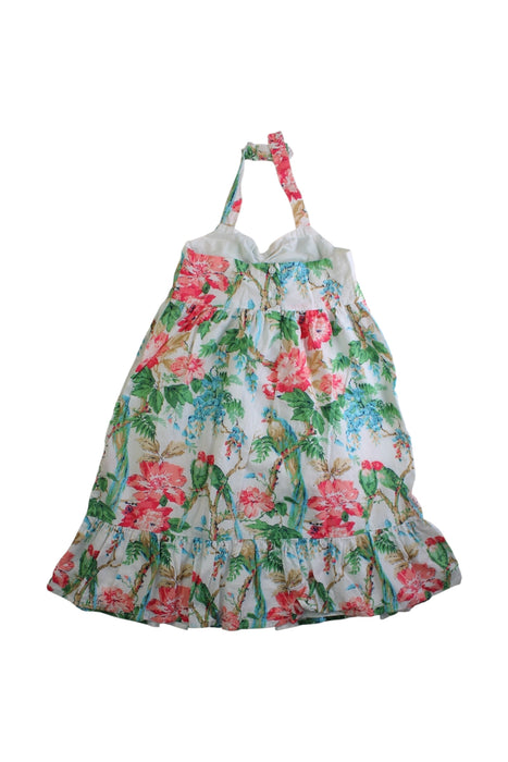 A Multicolour Sleeveless Dresses from Janie & Jack in size 4T for girl. (Back View)