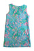 A Multicolour Sleeveless Dresses from Lilly Pulitzer in size 4T for girl. (Back View)