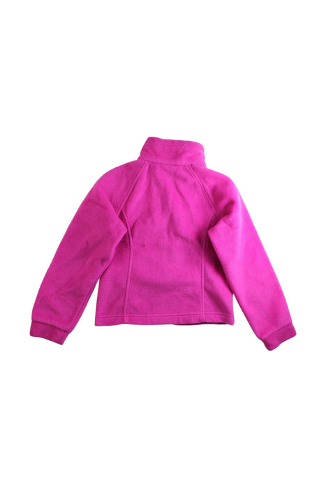 A Pink Lightweight Jackets from Columbia in size 4T for girl. (Back View)