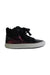 A Black Sneakers from Geox in size 4T for girl. (Front View)