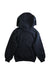 A Black Hooded Sweatshirts from Nike in size 10Y for boy. (Back View)