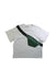 A White Short Sleeve T Shirts from Fendi in size 8Y for boy. (Front View)