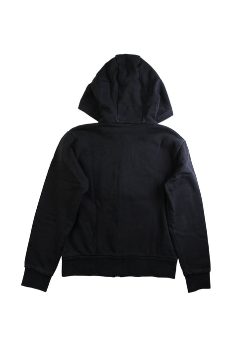 A Black Zippered Sweatshirts from Moncler in size 12Y for boy. (Back View)