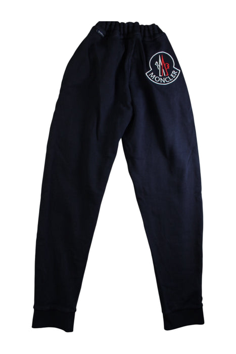 A Black Sweatpants from Moncler in size 12Y for boy. (Back View)