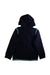 A Navy Zippered Sweatshirts from Jacadi in size 12Y for boy. (Back View)