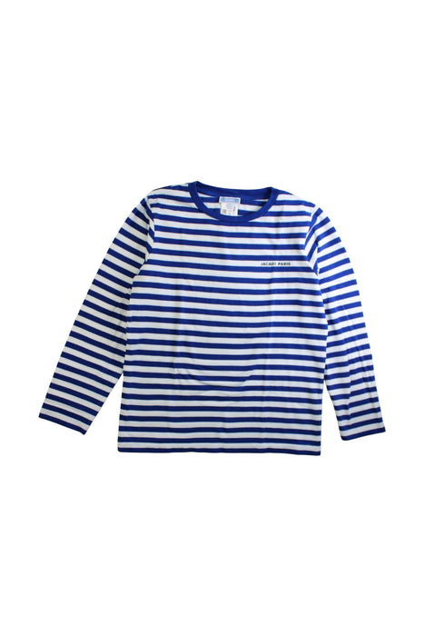 A Blue Long Sleeve T Shirts from Jacadi in size 12Y for boy. (Front View)