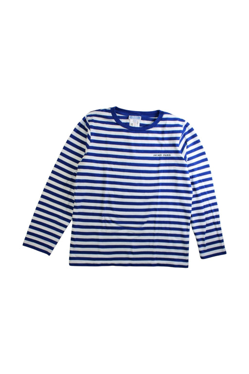 A Blue Long Sleeve T Shirts from Jacadi in size 12Y for boy. (Front View)