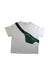 A White Short Sleeve T Shirts from Fendi in size 10Y for boy. (Front View)
