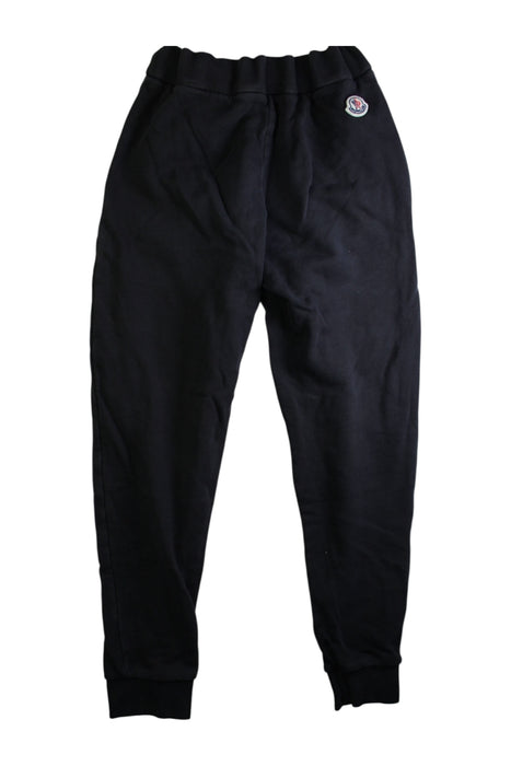 A Black Sweatpants from Moncler in size 12Y for boy. (Back View)