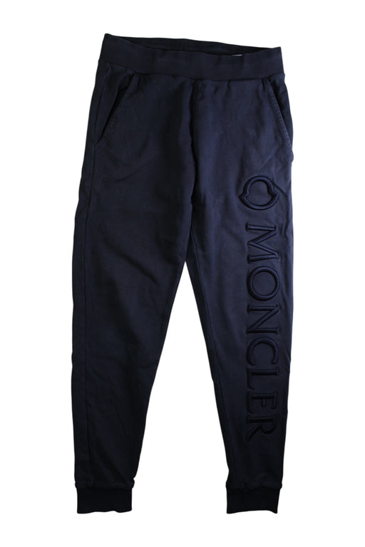 A Navy Sweatpants from Moncler in size 12Y for boy. (Front View)