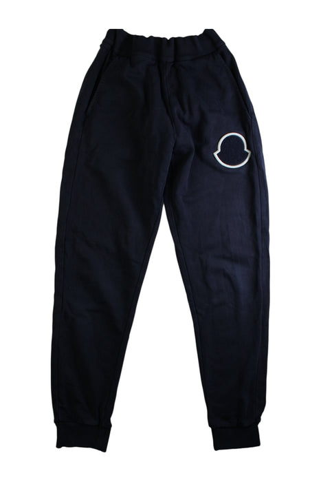 A Black Sweatpants from Moncler in size 12Y for boy. (Front View)