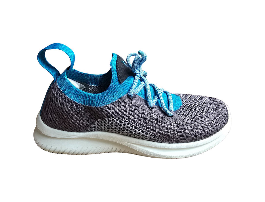 A Blue Sneakers from Lono in size 7Y for neutral. (Back View)