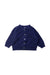 A Navy Buttoned Sweatshirts from Arket in size 3-6M for boy. (Front View)