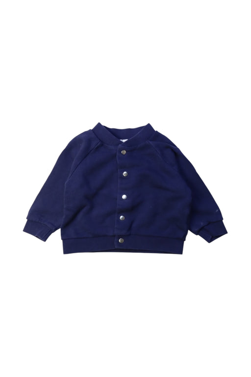 A Navy Buttoned Sweatshirts from Arket in size 3-6M for boy. (Front View)