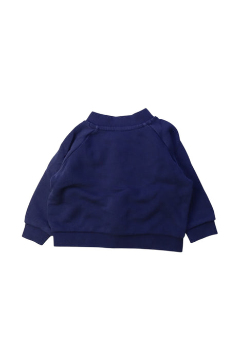 A Navy Buttoned Sweatshirts from Arket in size 3-6M for boy. (Back View)