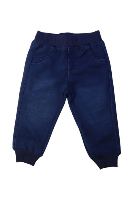 A Navy Casual Pants from Chicco in size 6-12M for boy. (Front View)