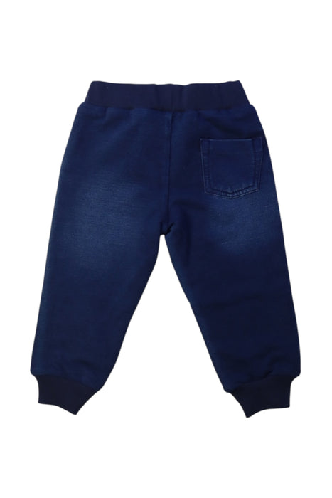 A Navy Casual Pants from Chicco in size 6-12M for boy. (Back View)