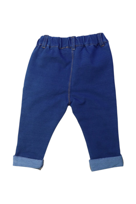 A Blue Casual Pants from Chicco in size 6-12M for boy. (Back View)