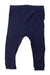 A Navy Leggings from Petit Bateau in size 3-6M for girl. (Back View)