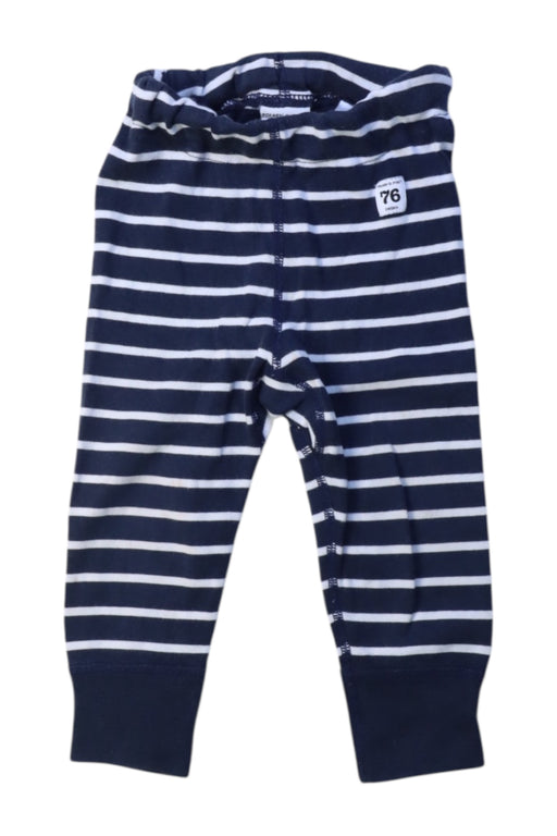 A Navy Casual Pants from Polarn O. Pyret in size 3-6M for boy. (Front View)