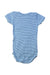 A Blue Short Sleeve Bodysuits from Petit Bateau in size 3-6M for boy. (Back View)