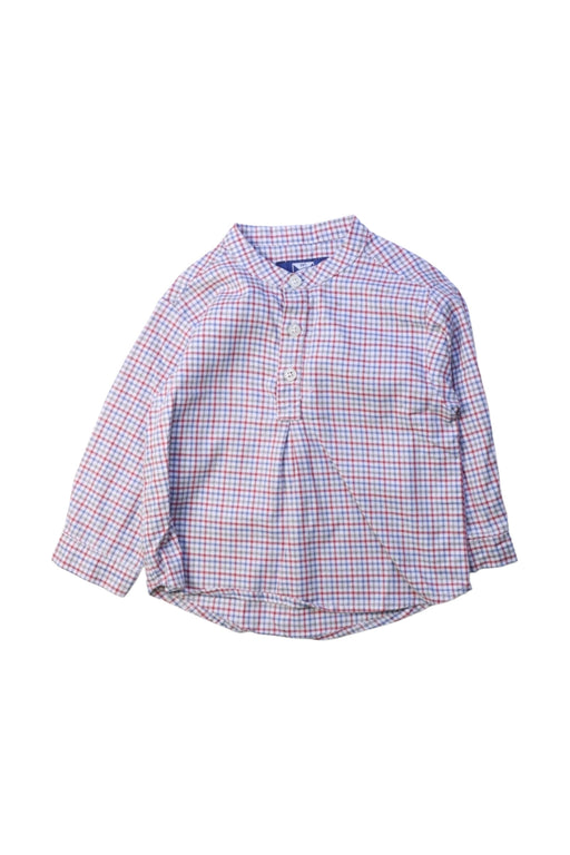 A Multicolour Long Sleeve Shirts from Thomas Brown in size 6-12M for boy. (Front View)