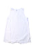 A White Sleeveless Rompers from Petit Bateau in size 6-12M for girl. (Front View)