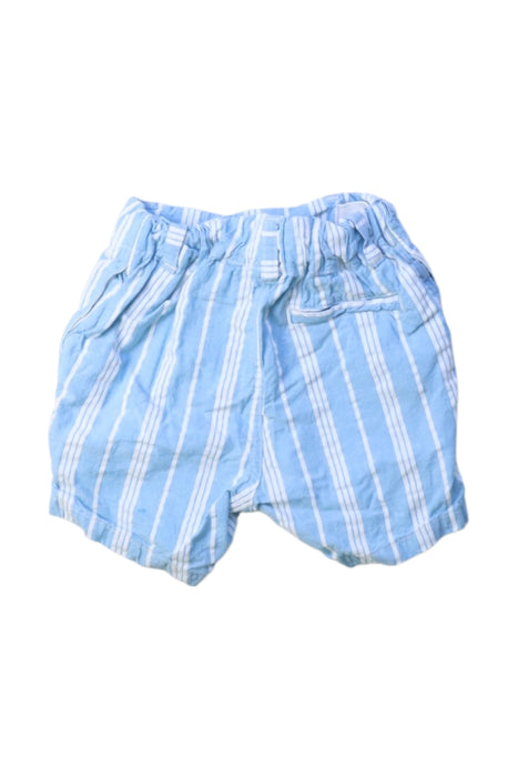 A Blue Shorts from Petit Bateau in size 6-12M for boy. (Back View)