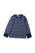 A Navy Long Sleeve T Shirts from Polarn O. Pyret in size 6-12M for boy. (Front View)