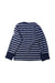 A Navy Long Sleeve T Shirts from Polarn O. Pyret in size 6-12M for boy. (Back View)
