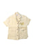 A Yellow Short Sleeve Shirts from Claude & Co in size 6-12M for boy. (Front View)