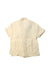 A Yellow Short Sleeve Shirts from Claude & Co in size 6-12M for boy. (Back View)