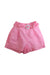 A Pink Shorts from Jacadi in size 6T for girl. (Front View)