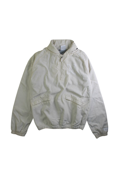 A Beige Zippered Sweatshirts from Nike in size 10Y for boy. (Front View)